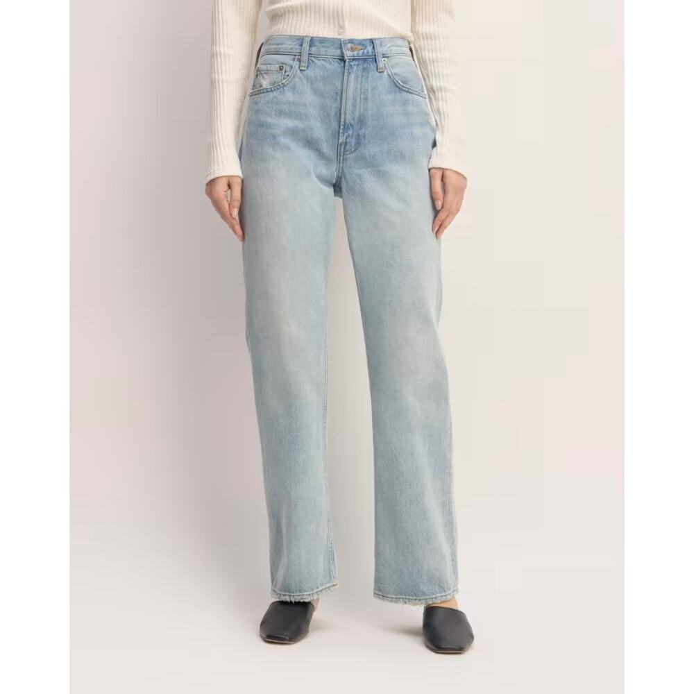 NWT Everlane The Cheeky Straight Jean Non-Stretch Size 23R